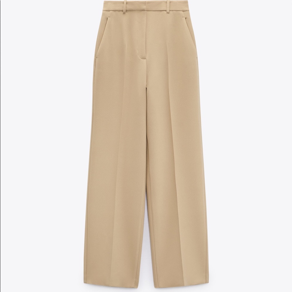 Zara Menswear Style Wide Leg Pants